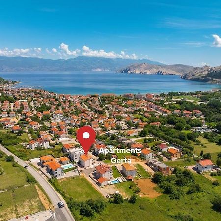 Apartments Gerta With Terrace Baška Dış mekan fotoğraf