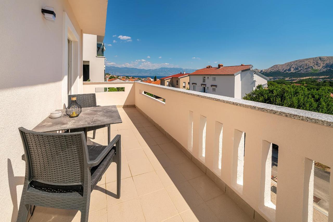 Apartments Gerta With Terrace Baška Dış mekan fotoğraf